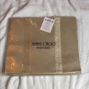 Jimmy Choo Shimmering Gold Tote